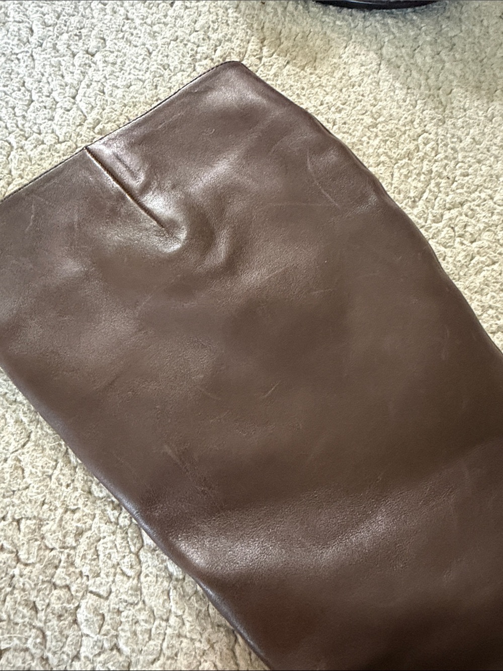 Lauren Ralph Lauren Brown Leather Mika Riding Boots 6.5 - Picture 10 of 10